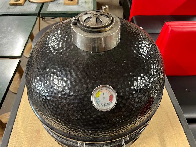 Saffire kamado - in verrijdbare tafel - barbecue - afbeelding 10 van  13