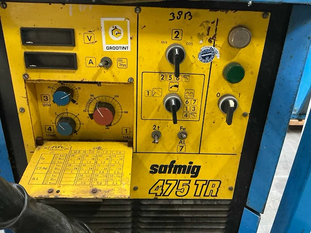Safmig 475tr mig lasapparaat - afbeelding 7 van  10