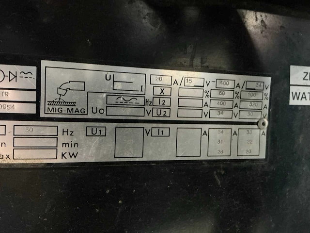 Safmig 475tr mig lasapparaat - afbeelding 10 van  10