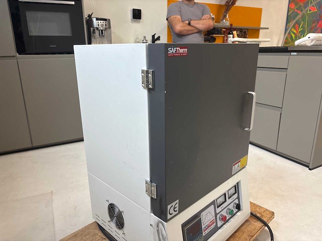 Saftherm stm-3-17 muffle furnace fornuis - afbeelding 9 van  13
