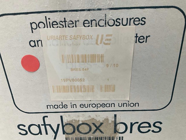 Safybox bres 54p (500 x 400 x 200mm)industriële behuizing (9x) - afbeelding 5 van  5