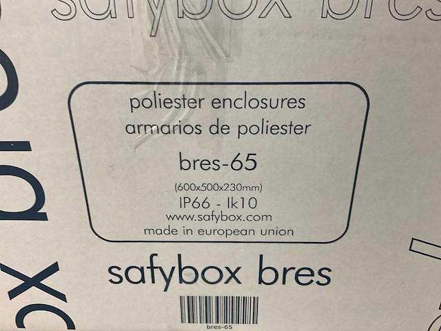 Safybox bres 65 (600 x 500 x 230mm)industriële behuizing (17x) - afbeelding 6 van  7