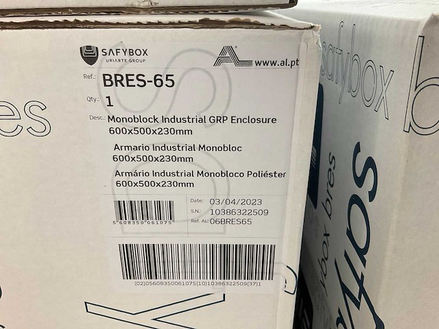 Safybox bres 65 (600 x 500 x 230mm)industriële behuizing (17x) - afbeelding 7 van  7