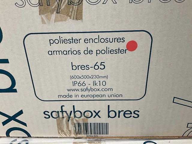 Safybox bres 65 ( 600 x500 x 230mm) industriële behuizing (7x) - afbeelding 4 van  4