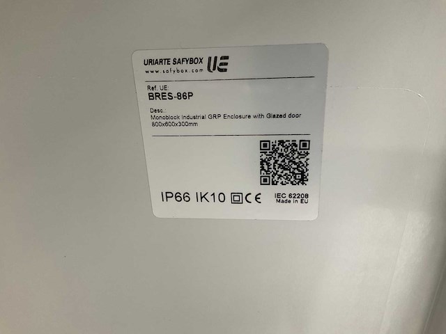 Safybox bres 86p (800 x 600 x 300 mm)industriële behuizingen (8x) - afbeelding 4 van  6
