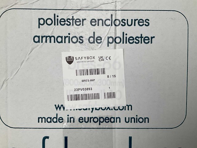 Safybox bres 86p (800 x 600 x 300 mm)industriële behuizingen (8x) - afbeelding 6 van  6