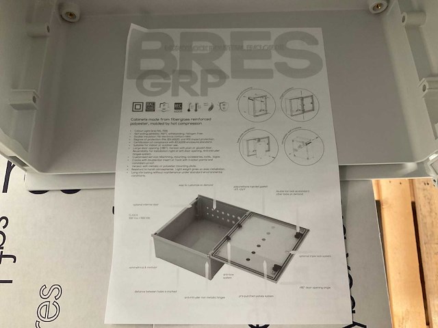 Safybox bres54 industriële behuizing ( 500 x 400 x 200mm) (12x) - afbeelding 4 van  6