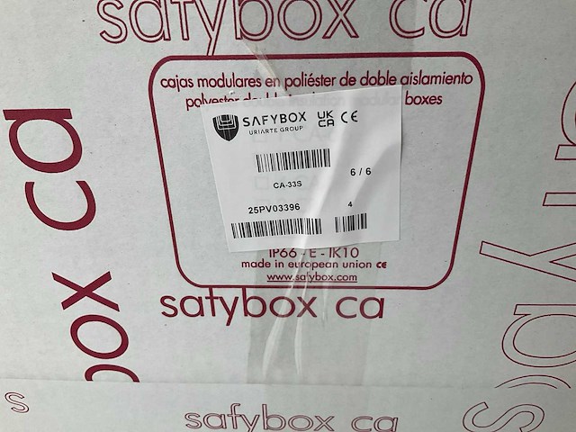 Safybox ca-33s industriële behuizing (20x) - afbeelding 3 van  4