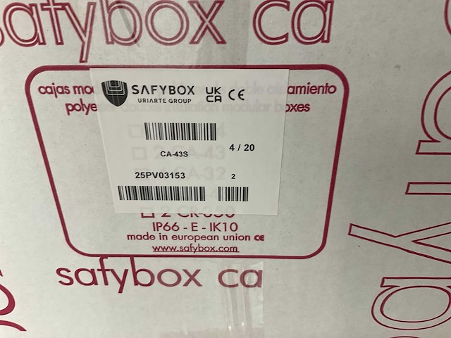 Safybox ca-43s industriële behuizing (28x) - afbeelding 3 van  4