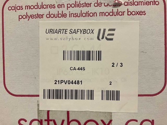 Safybox ca-44s industriële behuizing (7x) - afbeelding 3 van  3