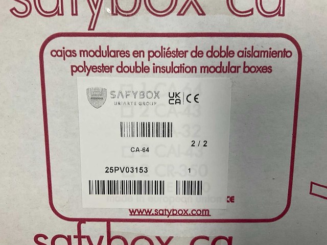 Safybox ca-64 industriële behuizing (3x) - afbeelding 3 van  3