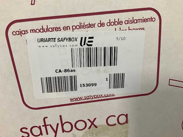 Safybox ca-86a en ca86as industriële behuizing (15x) - afbeelding 2 van  4