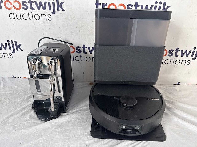 Sage creatista plus sne800btr – capsule espressomachine | irobot roomba combo 505 – robotstofzuiger met dweil | numatic hetty quick – steelstofzuiger | inventum ov207b – vrijstaande oven - afbeelding 1 van  1