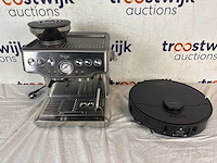Sage ses875 bss/f espressomachine | dreame x4o ultra complete black robotstofzuiger met dweil