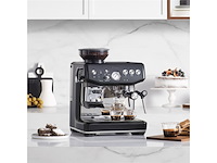 Sage the barista express impress ses876 koffiemachine zwart rvs - afbeelding 1 van  3