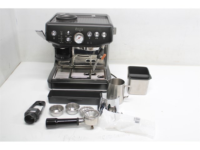 Sage the barista express impress ses876 koffiemachine zwart rvs - afbeelding 2 van  3