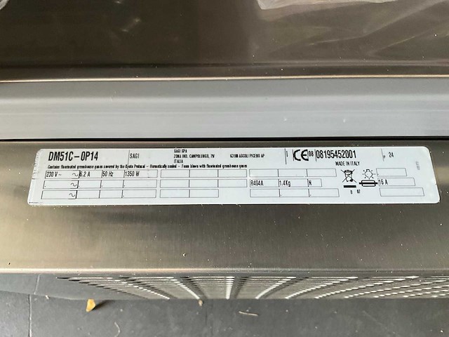 Sagi dm51c-op14 blast chiller - afbeelding 7 van  8