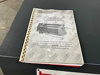 Sahinler - h3r-hs-30-210, 3100x6mm - roll bending machine - 2016 - afbeelding 5 van  15