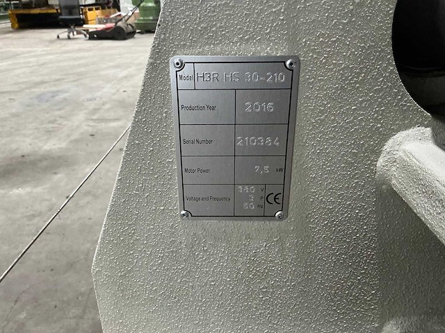 Sahinler - h3r-hs-30-210, 3100x6mm - roll bending machine - 2016 - afbeelding 8 van  15