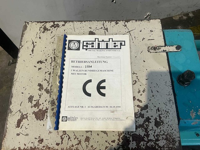 Sahinler - irm 2050-110 - roll bending machine - 2003 - afbeelding 2 van  10