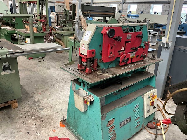 Sahinler hkm-45 pons- en knipmachine - afbeelding 3 van  13