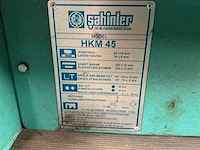 Sahinler hkm-45 pons- en knipmachine - afbeelding 4 van  6