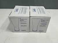Sahm - kirin premium bier - glazen (170x) - afbeelding 8 van  8