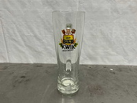Sahm 0,5l bierglas - bier-kwik logo (42x) - afbeelding 1 van  3