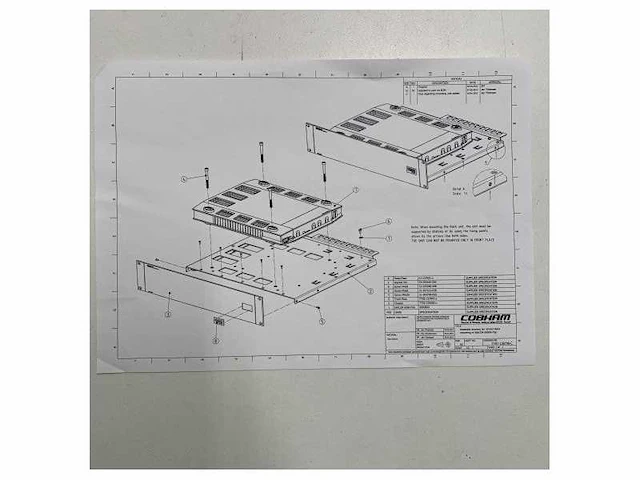 Sailor 6080 psu 19 inch rack mount kit - 406080a-005 - afbeelding 5 van  8