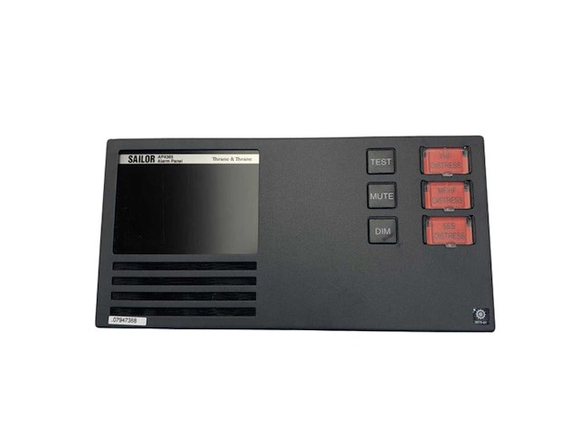 Sailor ap4365 black alarm panel - 8043650006 - afbeelding 1 van  8