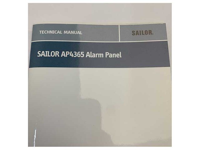 Sailor ap4365 black alarm panel - 8043650006 - afbeelding 8 van  8