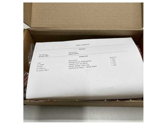 Sailor distress alarm panel ap5065 for tt -3000e - 405065a - afbeelding 7 van  12