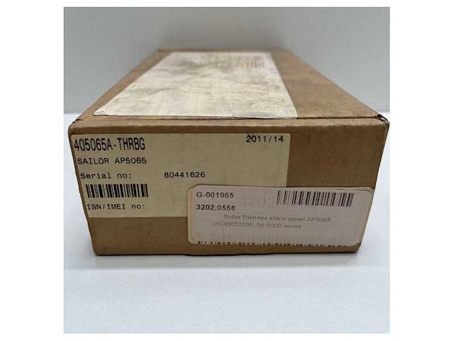 Sailor distress alarm panel ap5065 for tt -3000e - 405065a - afbeelding 9 van  12