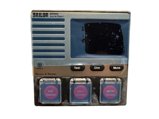 Sailor distress alarm panel ap5065 for tt-3000e - 405065a - afbeelding 1 van  6