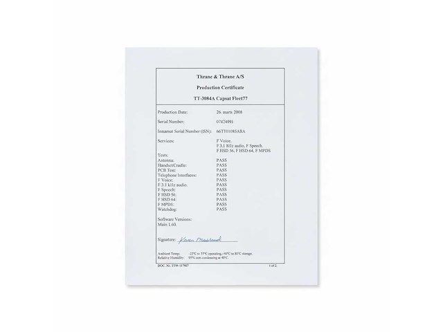 Sailor fleet 77 satellite communication system - tt-3038c - afbeelding 5 van  7