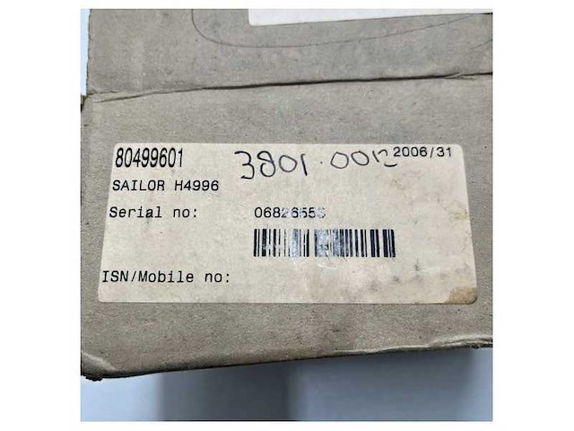 Sailor vdr interface box h4996 - 80499601 - afbeelding 6 van  6