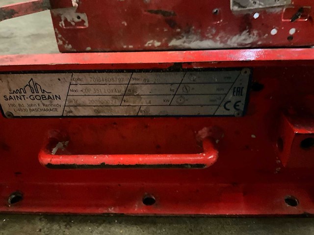 Saint gobin cdp 351 beton kernboormachine - afbeelding 3 van  4