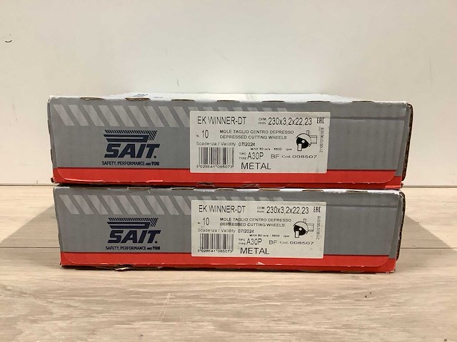 Sait 08507 ek 230 mm slijpschijven (20x) - afbeelding 1 van  2