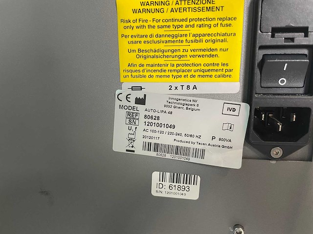 Sakura - auto-lipa48 & tissue-tek® auto write - diverse laboratoriumapparatuur (3x) - afbeelding 4 van  10