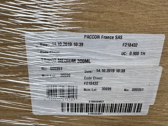 Salade bakjes, tripot, medium , transparant, 2019 - afbeelding 5 van  7