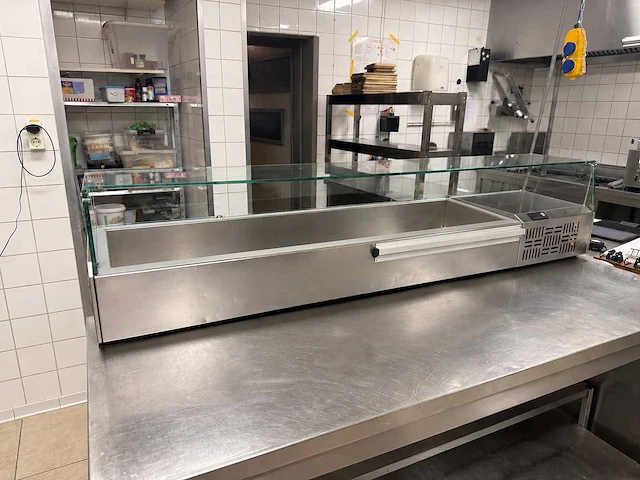 Saladette 175x38x40 cm - afbeelding 1 van  5