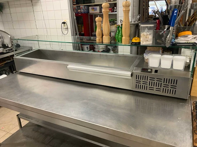 Saladette 175x38x40 cm - afbeelding 2 van  5