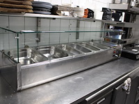 Saladiere profinox afm. 160 x 40 x 43 cm. - afbeelding 1 van  2