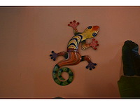 Salamander / gekko wanddecoratie - afbeelding 1 van  6