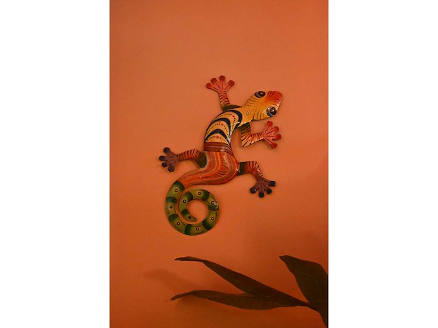 Salamander / gekko wanddecoratie - afbeelding 4 van  6