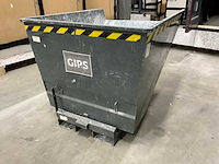 Salesbridge heftruck kantelbak 1100 liter - afbeelding 1 van  5