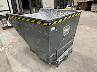 Salesbridge heftruck kantelbak 1100 liter - afbeelding 2 van  5