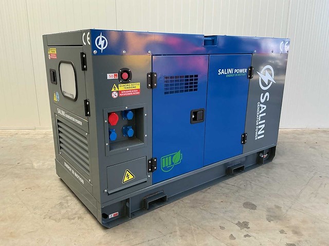 Salini - vg-r30 - 30kva - noodstroomaggregaat (ongebruikt) - afbeelding 1 van  12