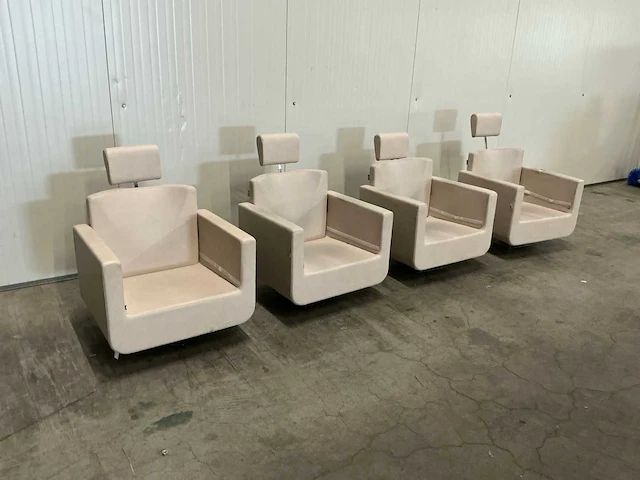 Salon stoelen (5x) - afbeelding 6 van  9