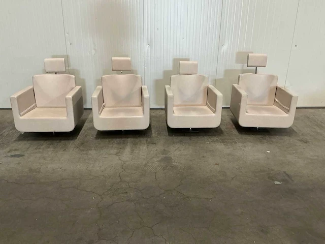 Salon stoelen (5x) - afbeelding 7 van  9
